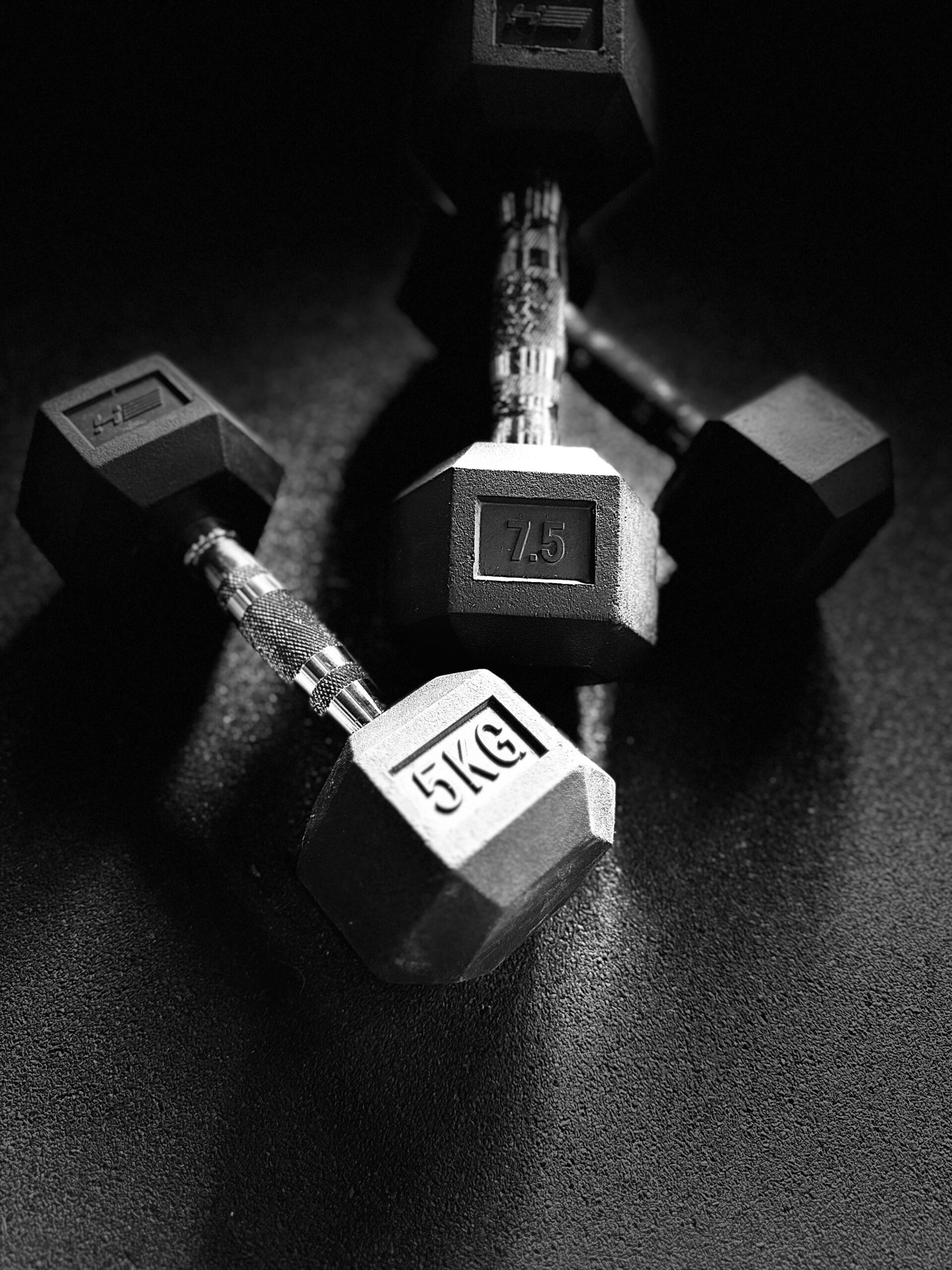 Gewichts-Training im Studio